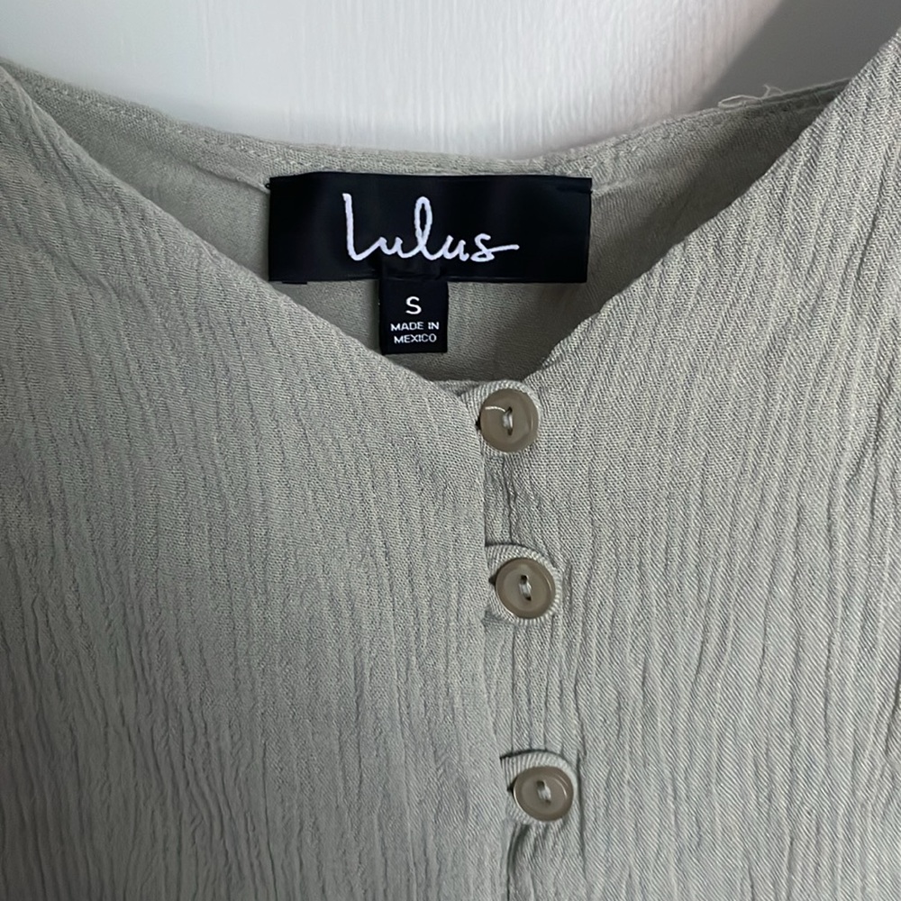 Lulus Cropped Tank Small - Picture 3 of 3